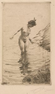 サークルズ オブ ウォーター II 作： Anders Leonard Zorn