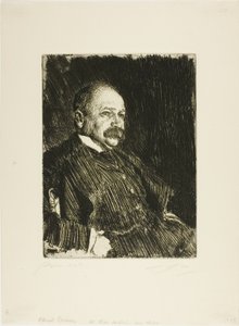 ラモント三世大佐（バスト） 作： Anders Leonard Zorn