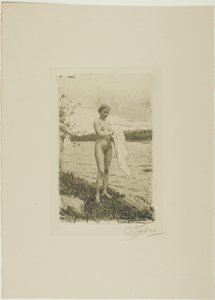ダル川 作： Anders Leonard Zorn