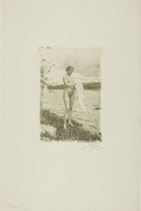 ダル川 作： Anders Leonard Zorn