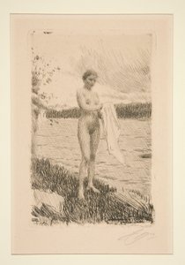 ダル川 作： Anders Leonard Zorn
