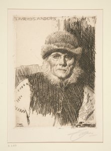 ダレカルの農民 作： Anders Leonard Zorn