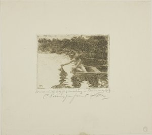 に 作： Anders Leonard Zorn
