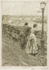 セント・アイヴスの漁師 作： Anders Leonard Zorn