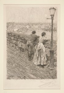 セント・アイヴスの漁師 作： Anders Leonard Zorn