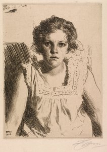 フリーダ 作： Anders Leonard Zorn
