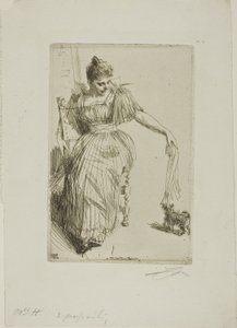 ゲリダ・ハジバーグ 作： Anders Leonard Zorn