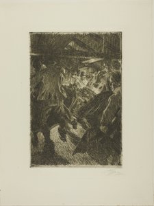 ゴプスモア コテージ 作： Anders Leonard Zorn