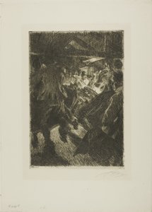 ゴプスモア コテージ 作： Anders Leonard Zorn
