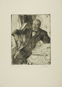 グローバー クリーブランド II 作： Anders Leonard Zorn
