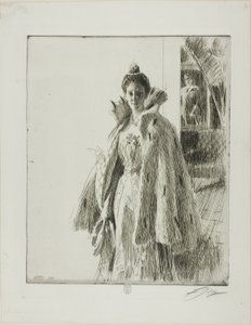 H. R. H. スウェーデンのインゲボルグ王女 I 作： Anders Leonard Zorn