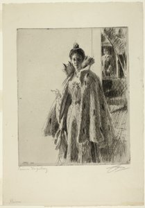 H. R. H. スウェーデンのインゲボルグ王女 I 作： Anders Leonard Zorn