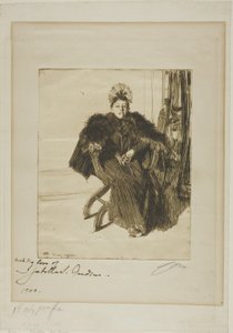 イザベラ・ガードナー 作： Anders Leonard Zorn