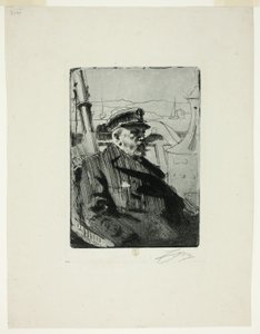 キング オスカー II (セカンド プレート) 作： Anders Leonard Zorn