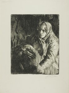 マドンナ（母） 作： Anders Leonard Zorn