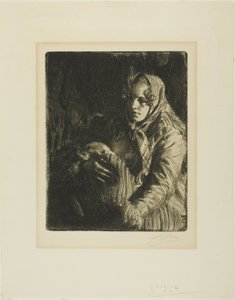 マドンナ（母） 作： Anders Leonard Zorn