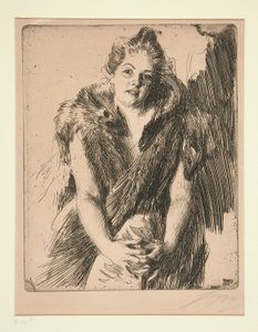 Maja Von Heijne (Monc Ljunglor) 作： Anders Leonard Zorn