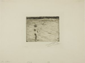 母の入浴 作： Anders Leonard Zorn