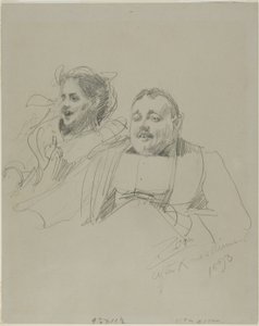レイモンド・ジョンソン夫妻 作： Anders Leonard Zorn