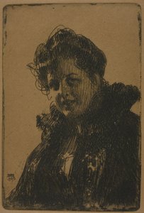 夫人 グランバーグ 作： Anders Leonard Zorn