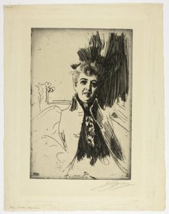 ミセス・ポッター・パーマー 作： Anders Leonard Zorn
