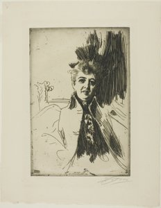 ミセス・ポッター・パーマー 作： Anders Leonard Zorn