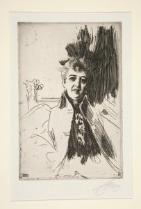 ミセス・ポッター・パーマー 作： Anders Leonard Zorn