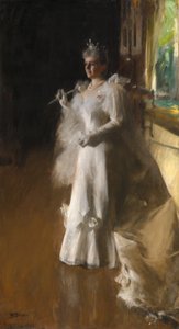 ポッター・パーマー夫人 作： Anders Zorn