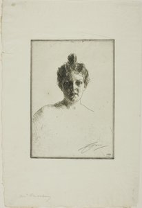 ルネバーグ夫人 作： Anders Leonard Zorn