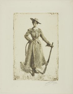 ミセス・トンプソン・セトン 作： Anders Leonard Zorn