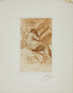ヌード研究 作： Anders Leonard Zorn