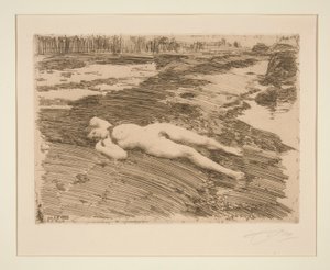 オン・ザ・サンズ 作： Anders Leonard Zorn