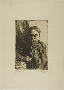 ポール・ヴェルレーヌ2世 作： Anders Leonard Zorn