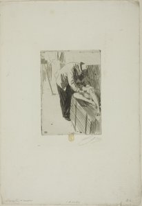 ハッセルバーグあたり 作： Anders Leonard Zorn
