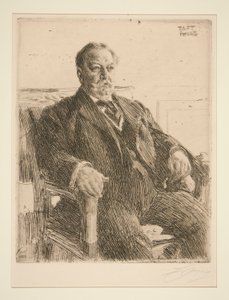 ウィリアム・H・タフト管長 作： Anders Leonard Zorn