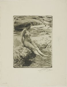 サンド ハーバー 作： Anders Leonard Zorn