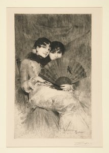 スペインの姉妹 作： Anders Leonard Zorn