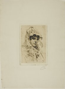 スペイン人女性 作： Anders Leonard Zorn