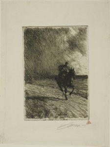 嵐 作： Anders Leonard Zorn