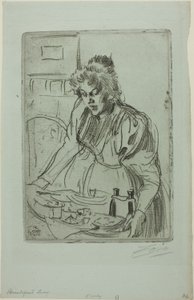 朝ごはん 作： Anders Leonard Zorn