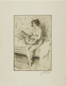 ギタリスト 作： Anders Leonard Zorn