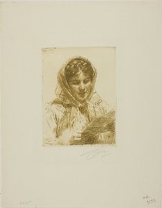 手紙 作： Anders Leonard Zorn