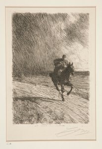 嵐 作： Anders Leonard Zorn