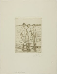 三美神 作： Anders Leonard Zorn