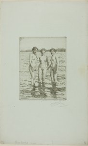 三美神 作： Anders Leonard Zorn