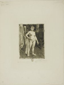 ラ・ヴィレットのヴィーナス 作： Anders Leonard Zorn