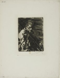 村のバイオリニスト 作： Anders Leonard Zorn