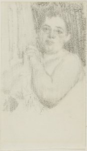 手を握る女性 作： Anders Zorn