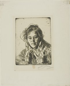 モーラの少女（クロークベリのアンナ） 作： Anders Zorn