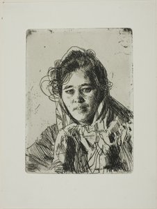 モーラの少女（クロークベリのアンナ） 作： Anders Zorn